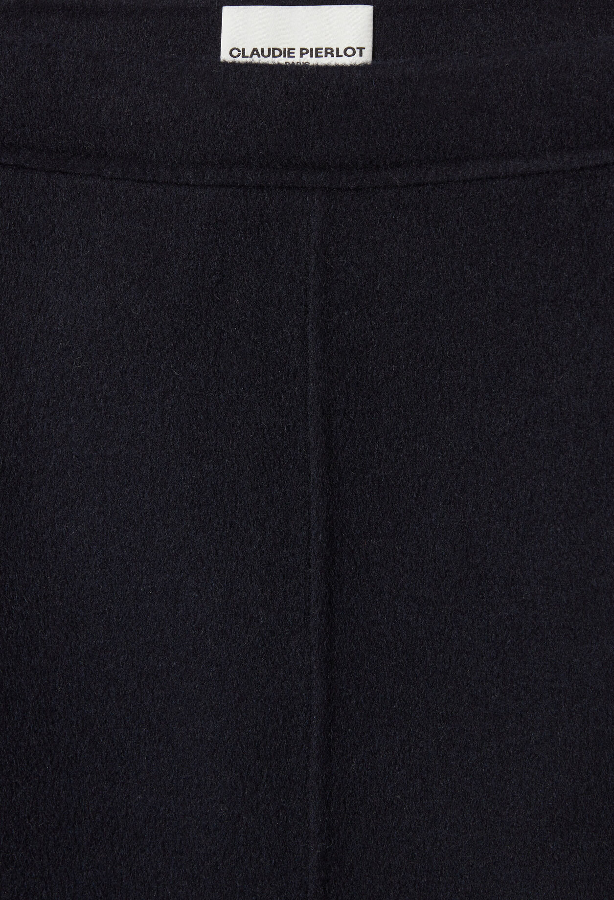 Short Straight Wool Skirt Short Straight Wool Skirt