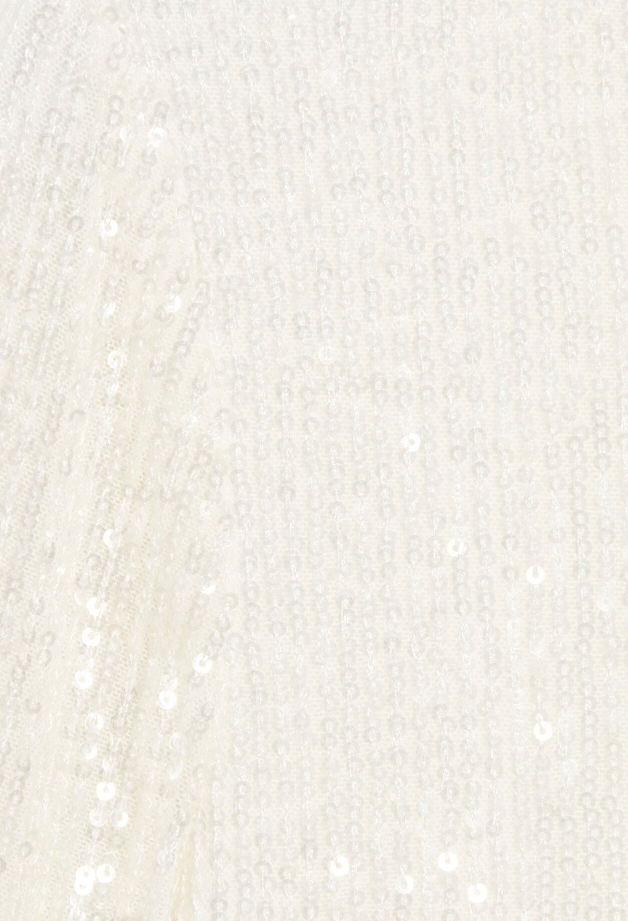 Rififi short ecru dress with sequins