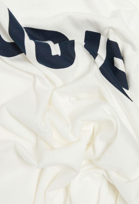 Blue and white Claudie T-shirt