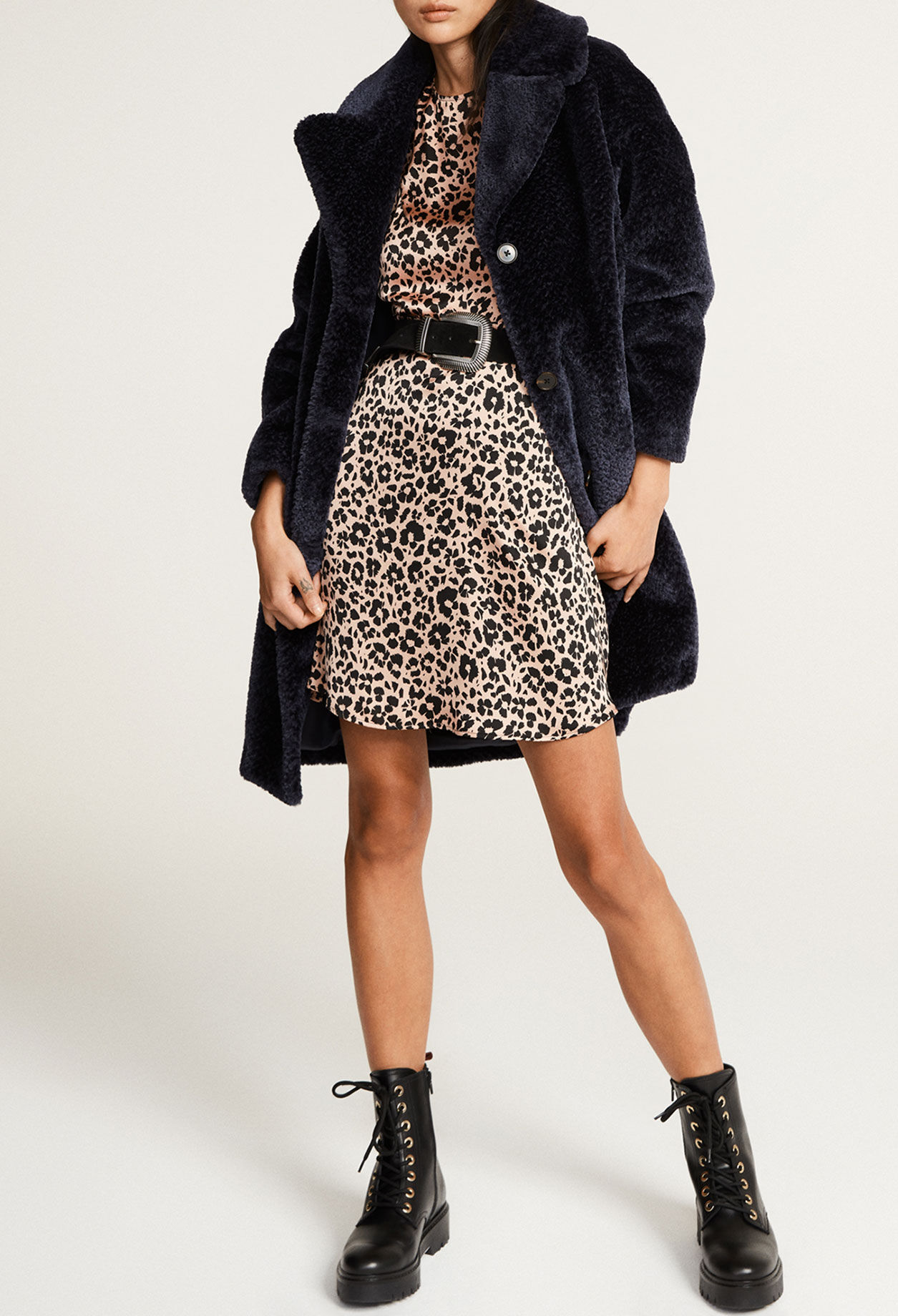 Leopard print skater dress Leopard print skater dress