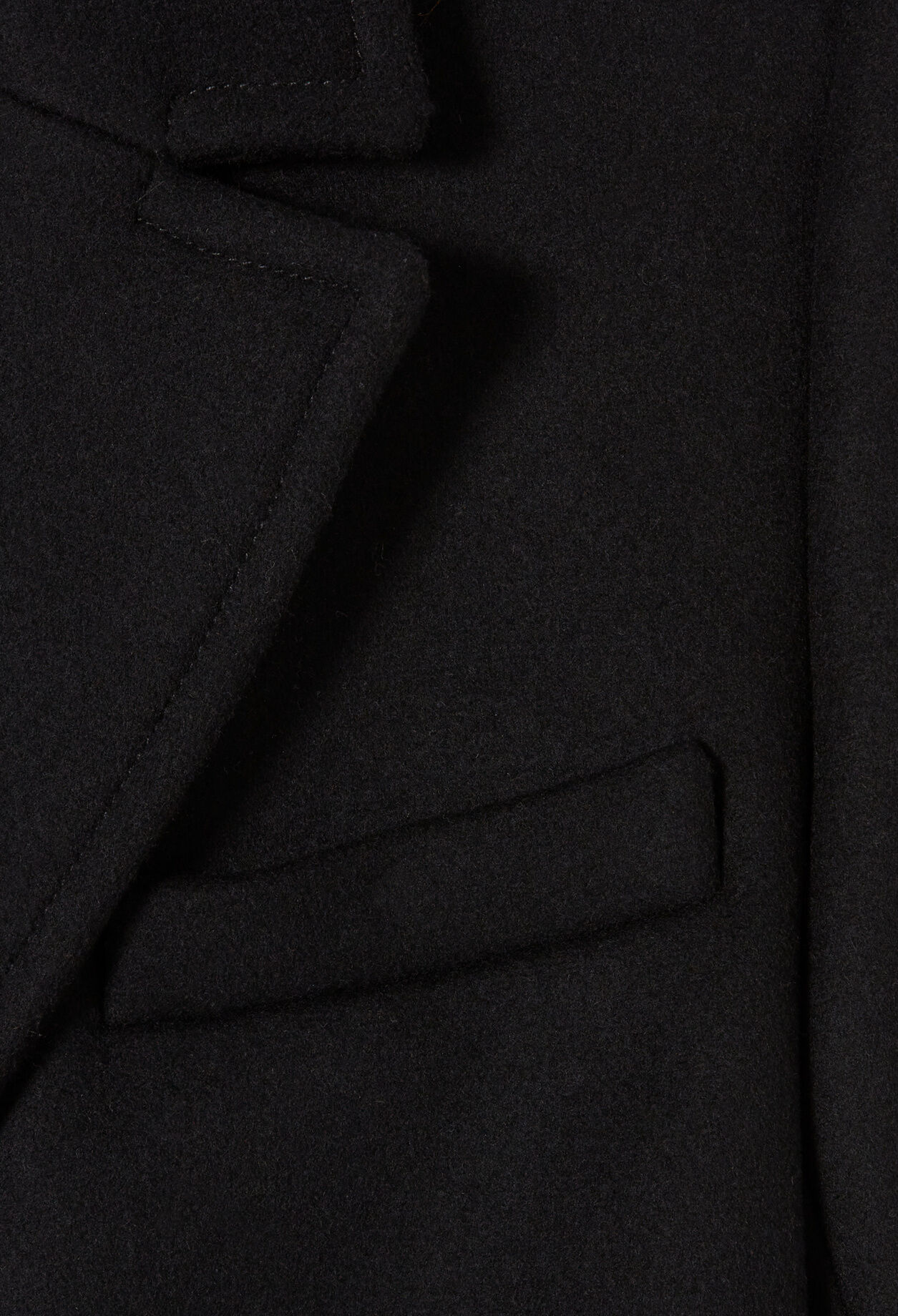 Long straight wool coat Long straight wool coat