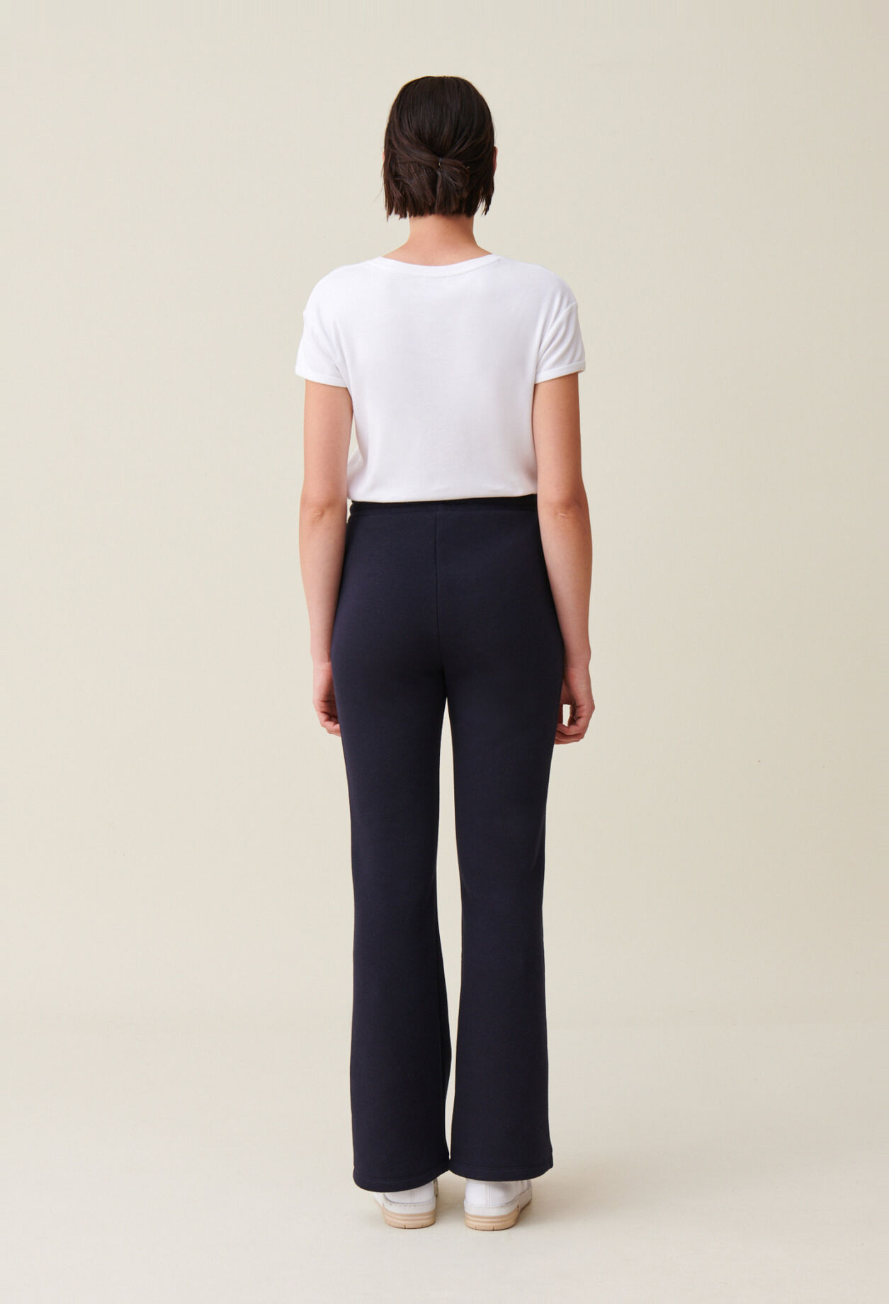 Navy comfort trousers