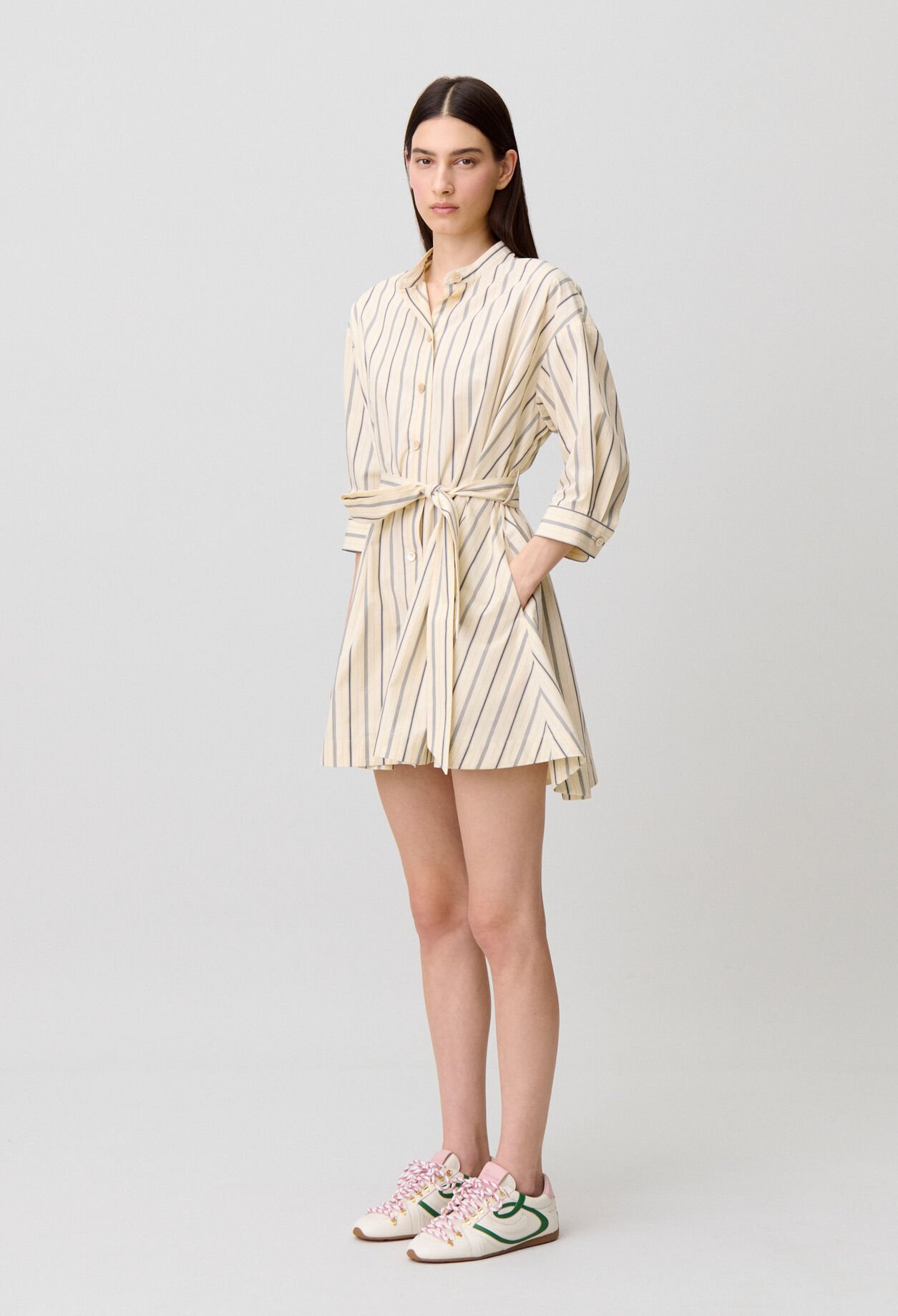 Short dress with long sleeves