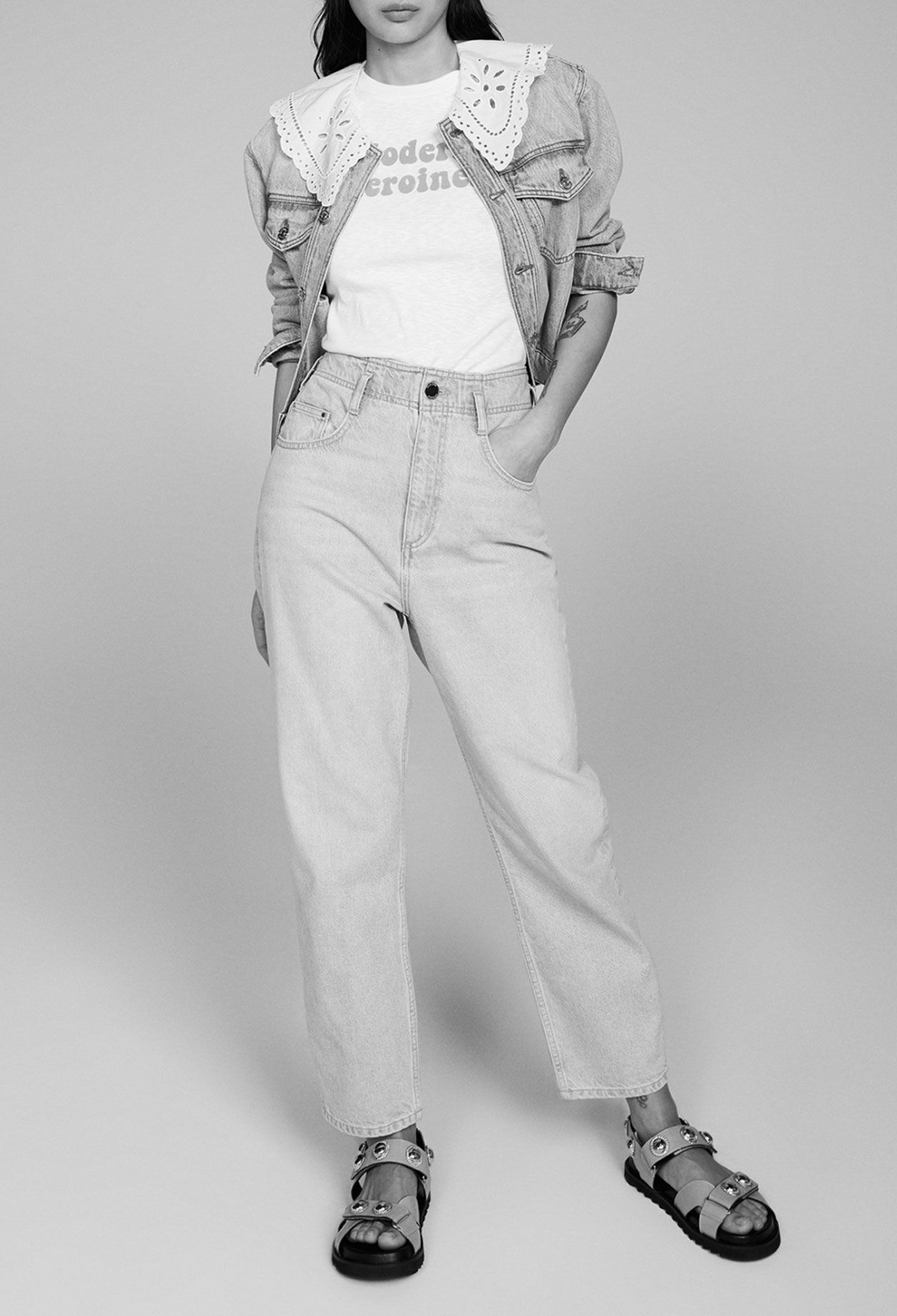 Organic cotton screen-printed T-shirt Organic cotton screen-printed T-shirt