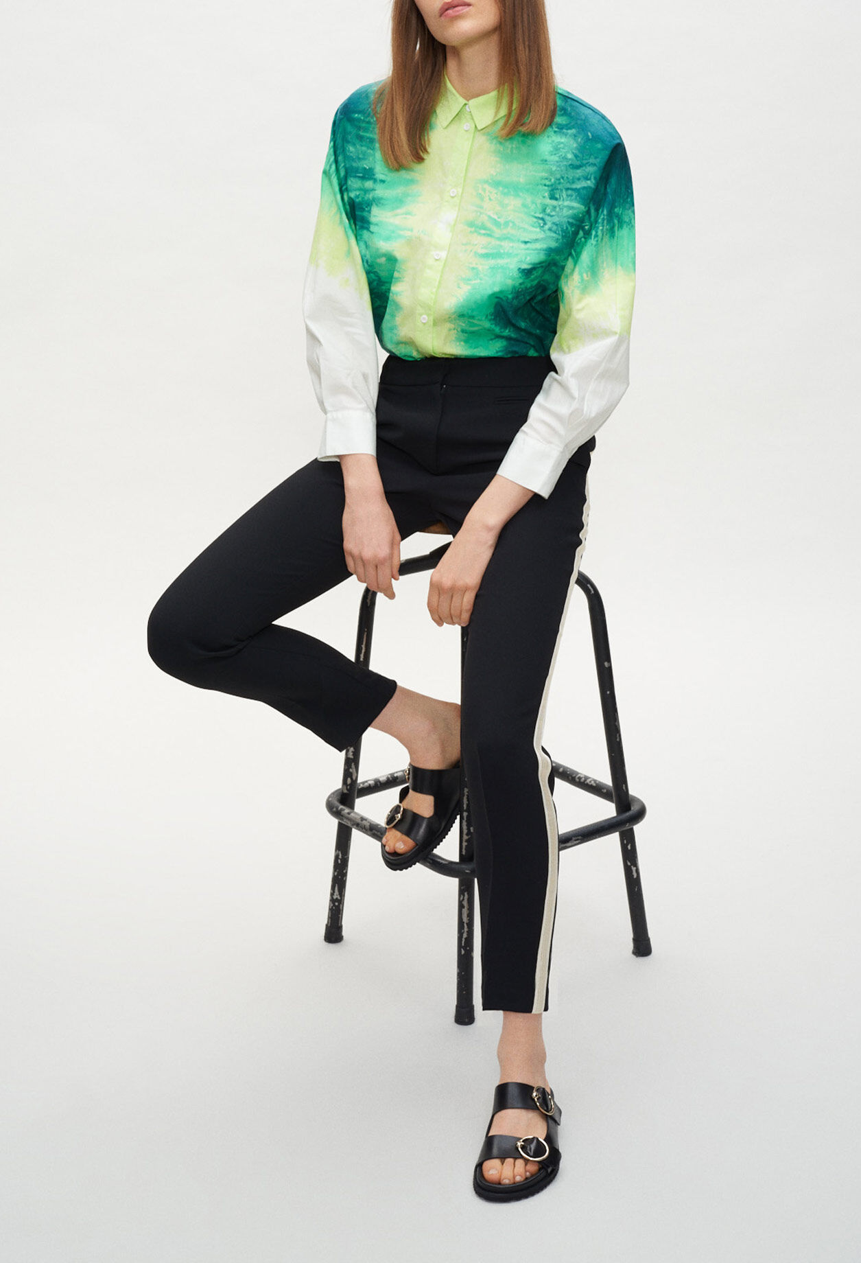 Tie-dye print shirt Tie-dye print shirt