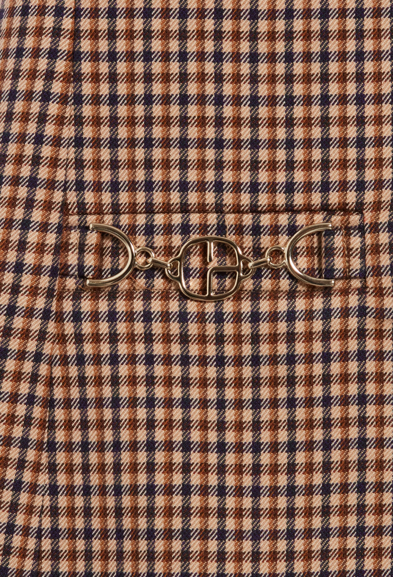 Camel print short dress