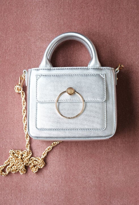Silver Anouck nano bag