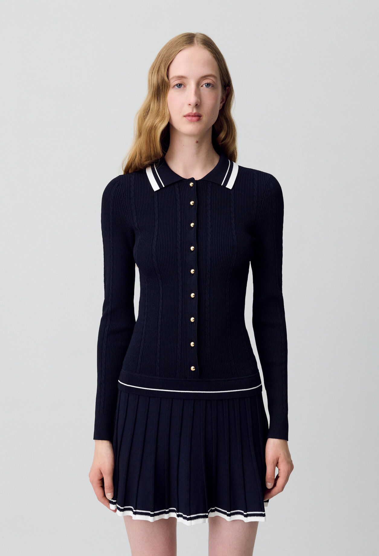 Knitted Shirt Dress Knitted Shirt Dress