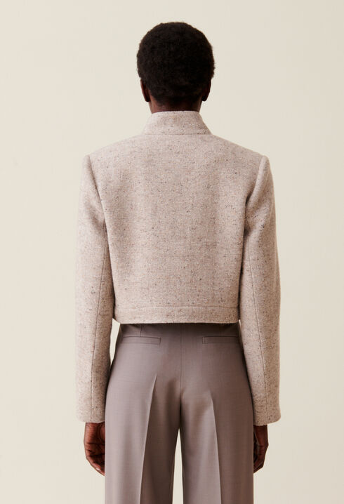 Short Stand Collar Jacket