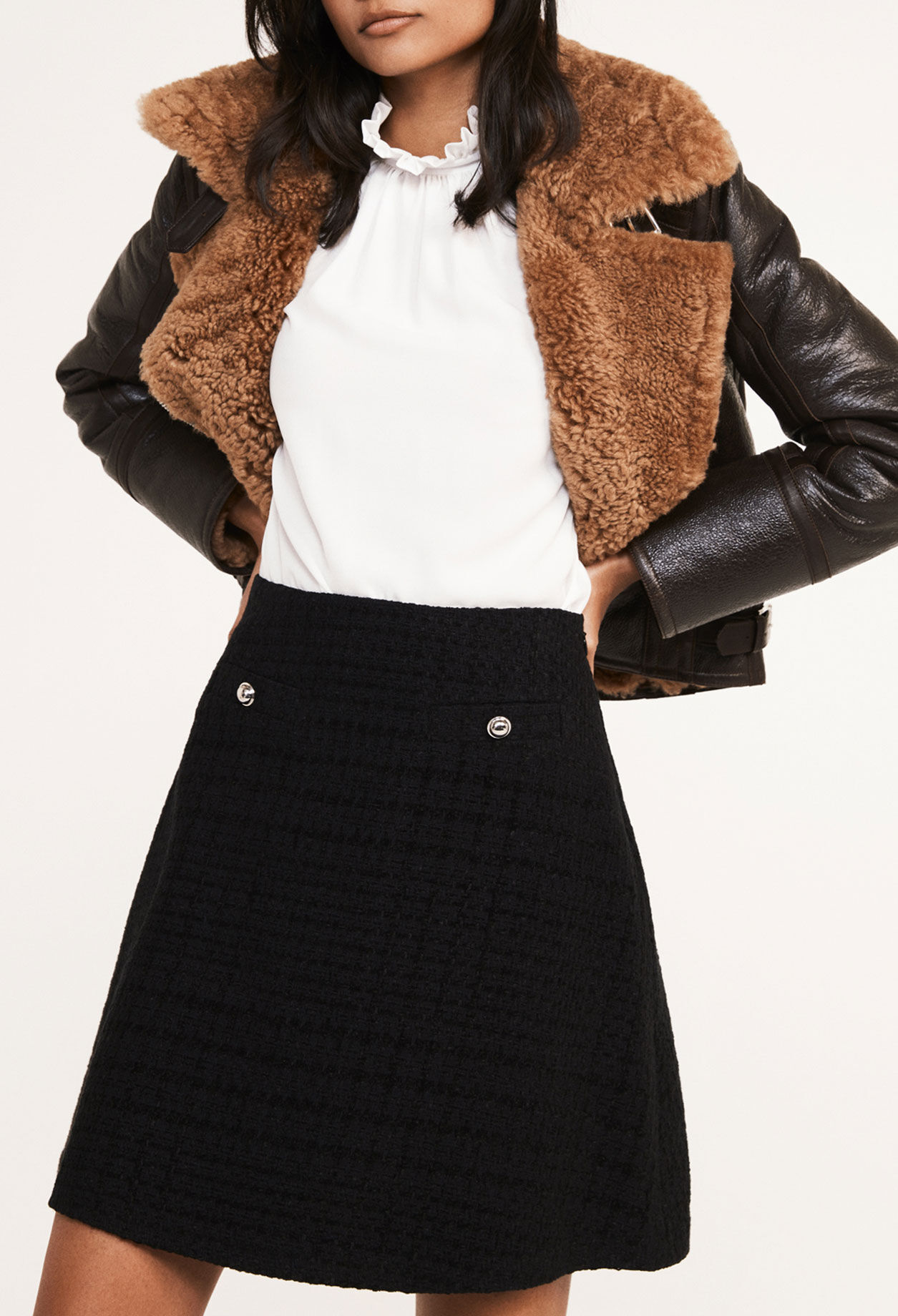 Black skirt Black skirt