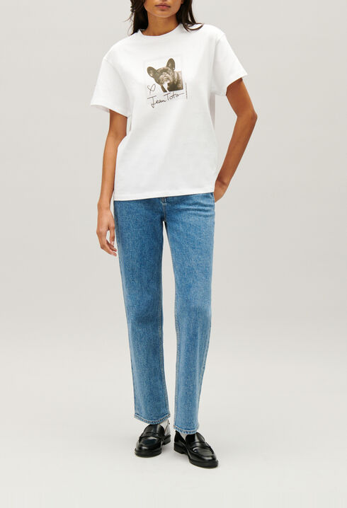 Jean Toto print T-shirt