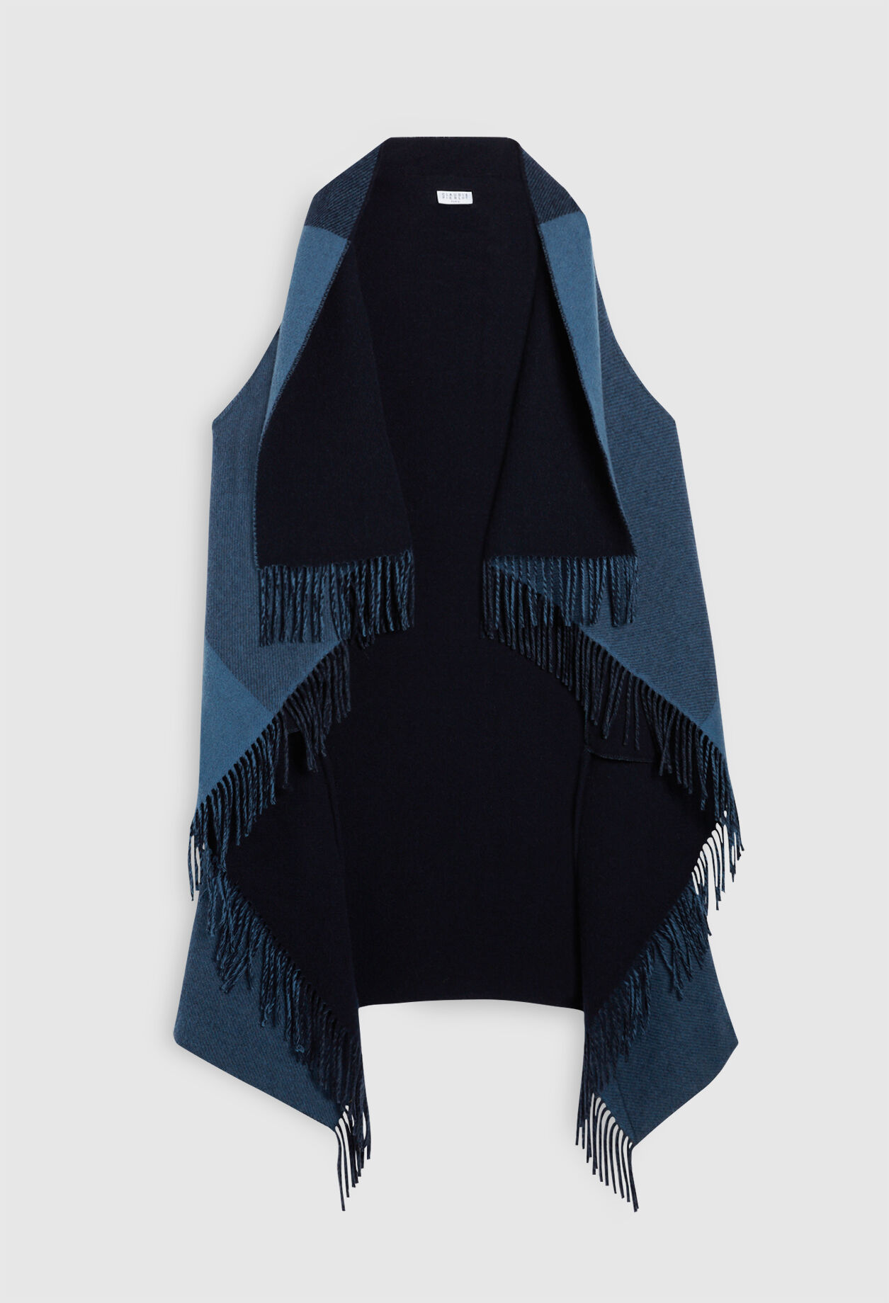 Fringed poncho Fringed poncho