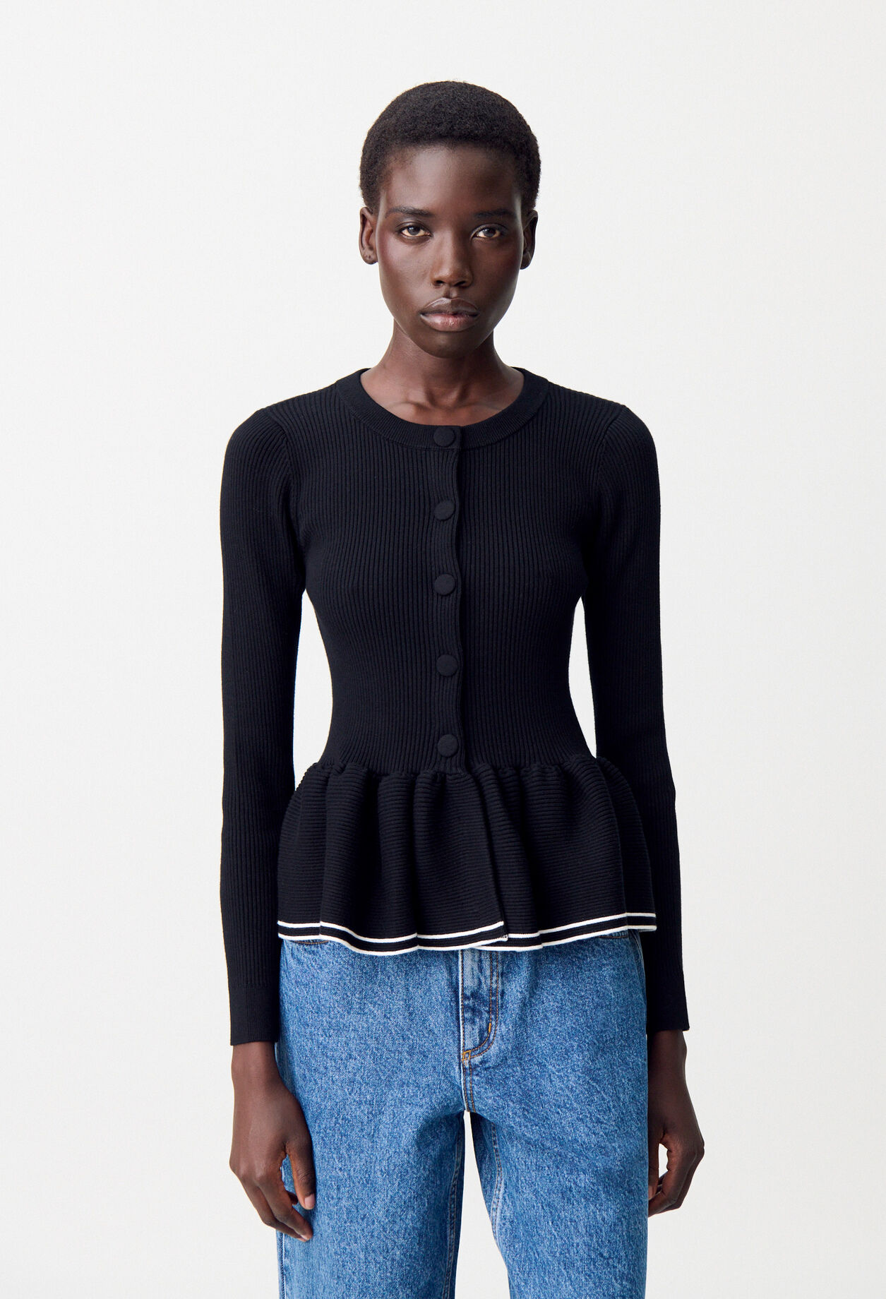 Fitted Knit Cardigan Fitted Knit Cardigan