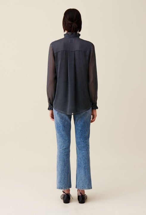 Flowy Checkered Shirt