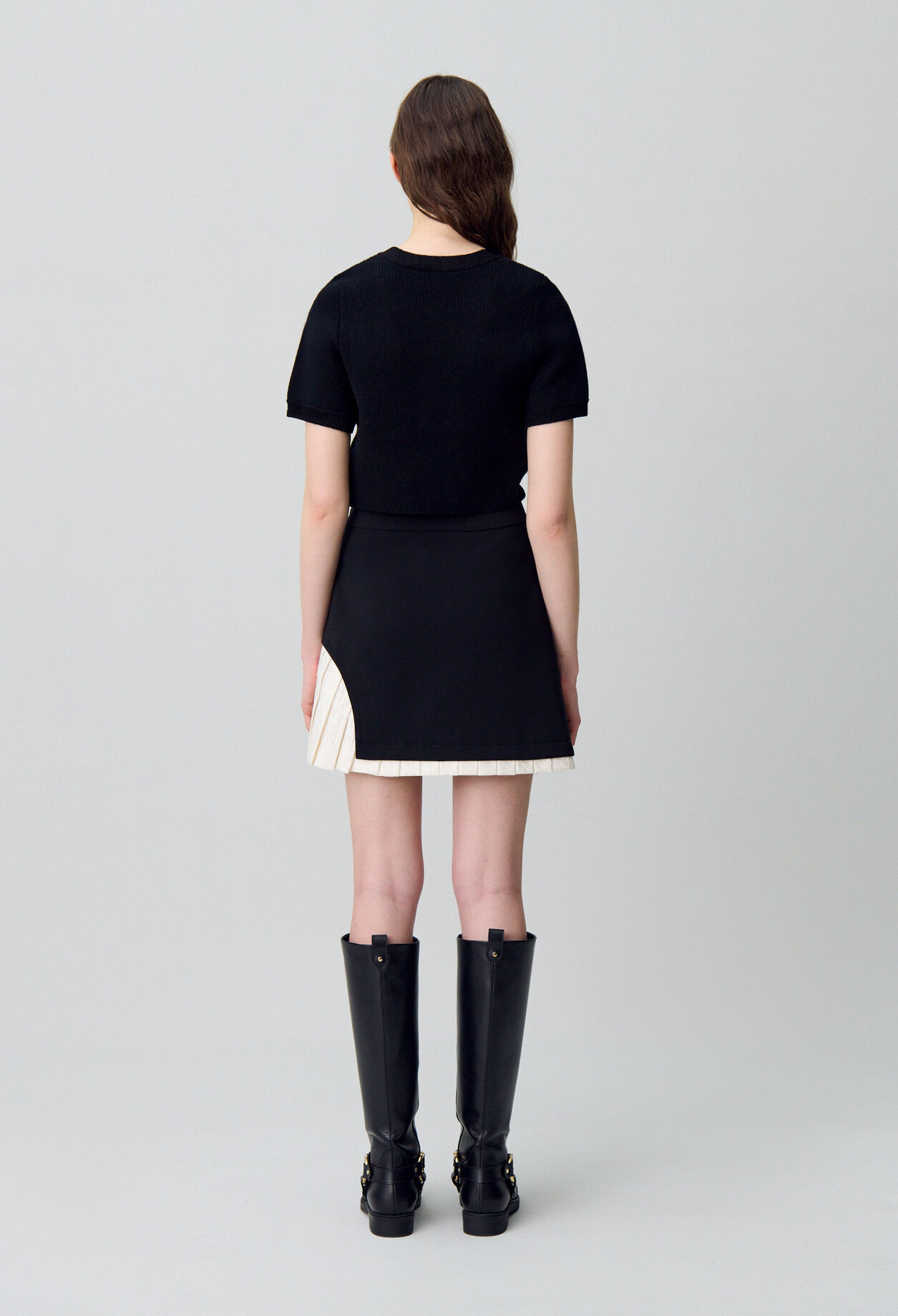Straight mini skirt Straight mini skirt