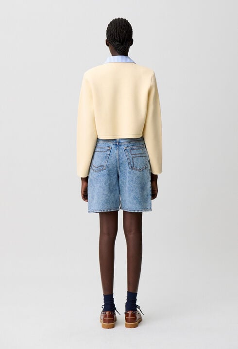 Knit cardigan