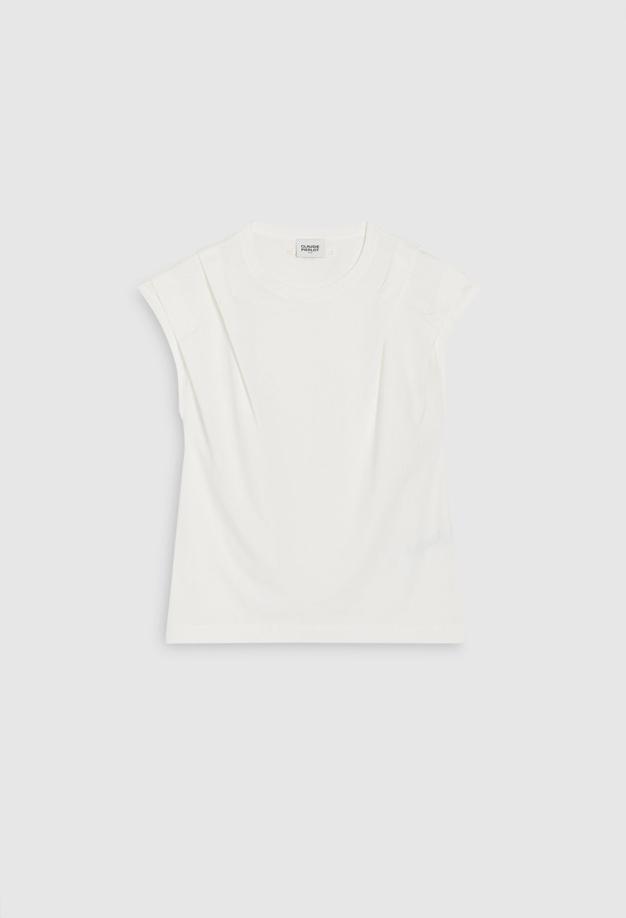 T-shirt écru coton T-shirt écru coton