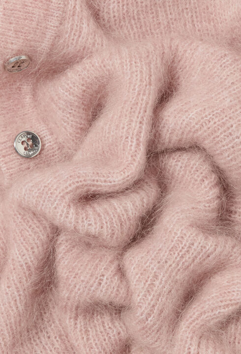 Relaxed fluffy knit jumper