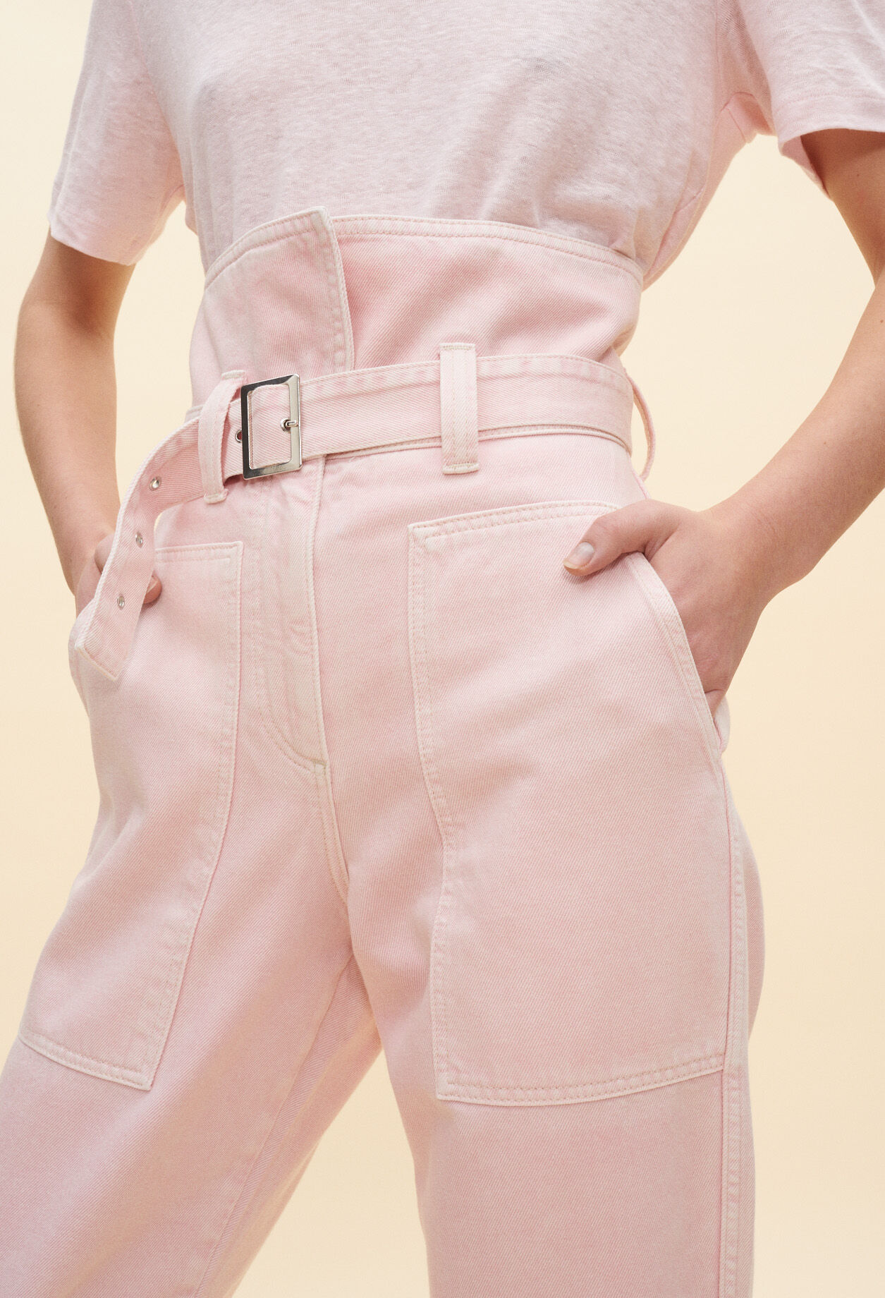 Belted mom jeans Belted mom jeans