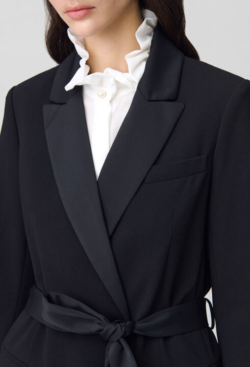 Belted Tailored Jacket