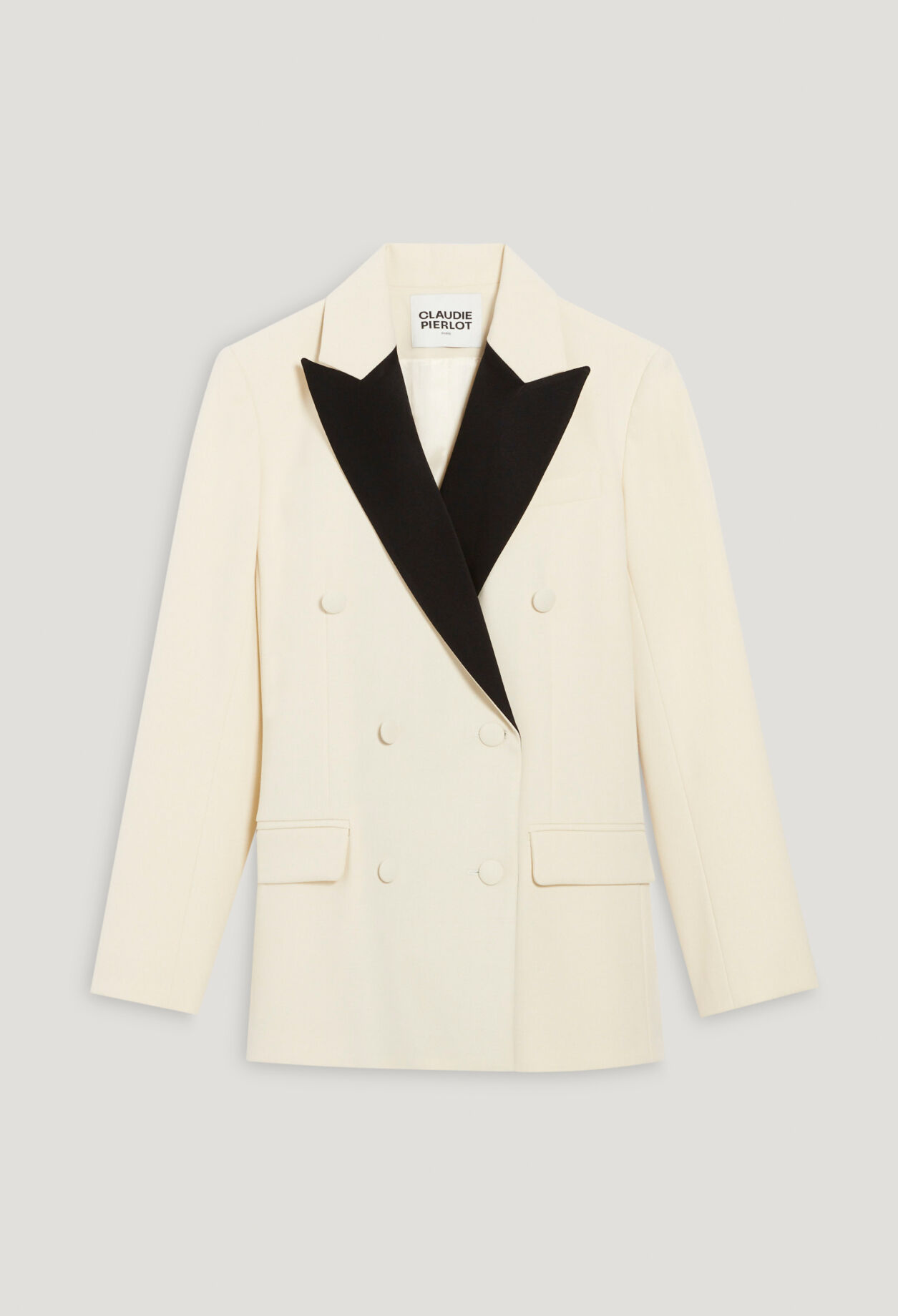 Two-tone suit jacket