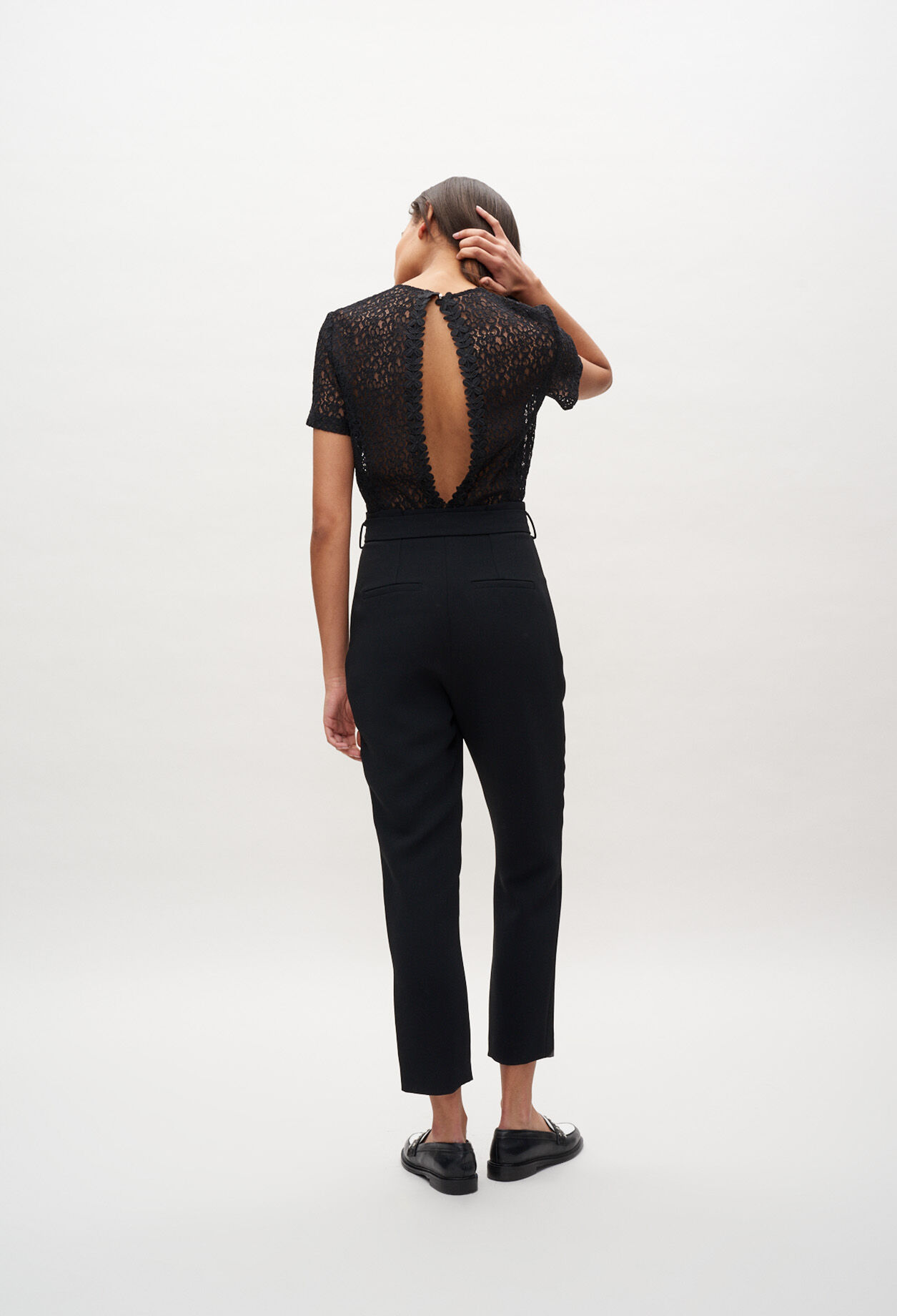 Co-ord with lace detail