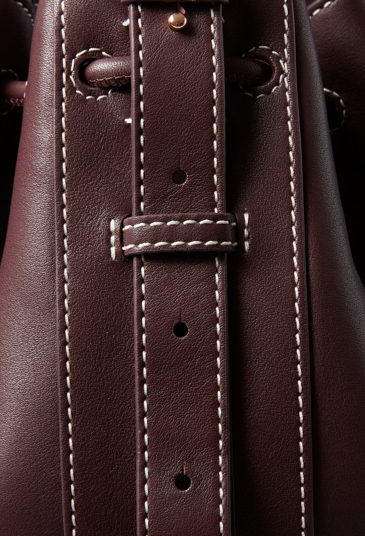Large Leather Bucket Bag Large Leather Bucket Bag