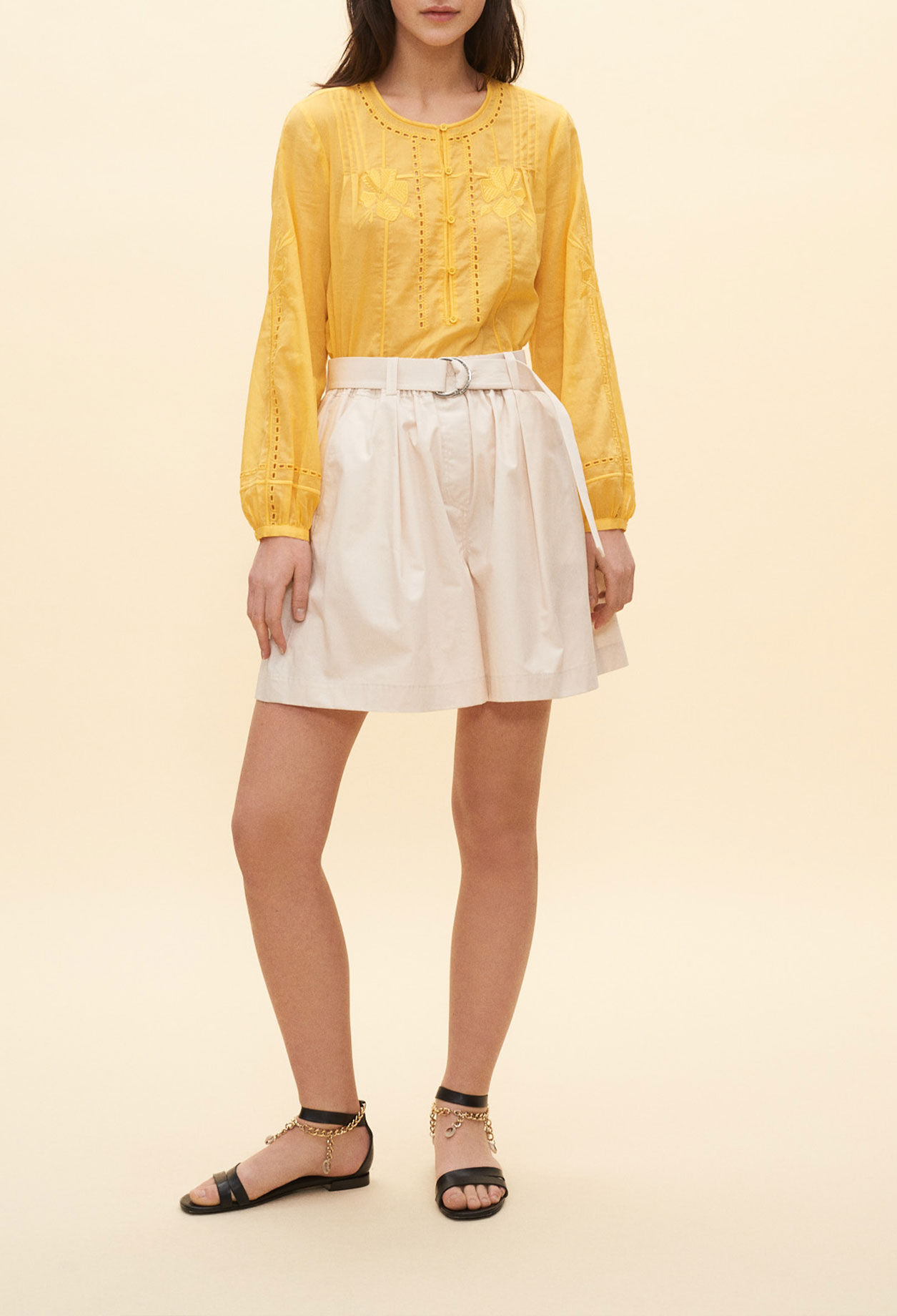 Bodice with English embroidery Bodice with English embroidery