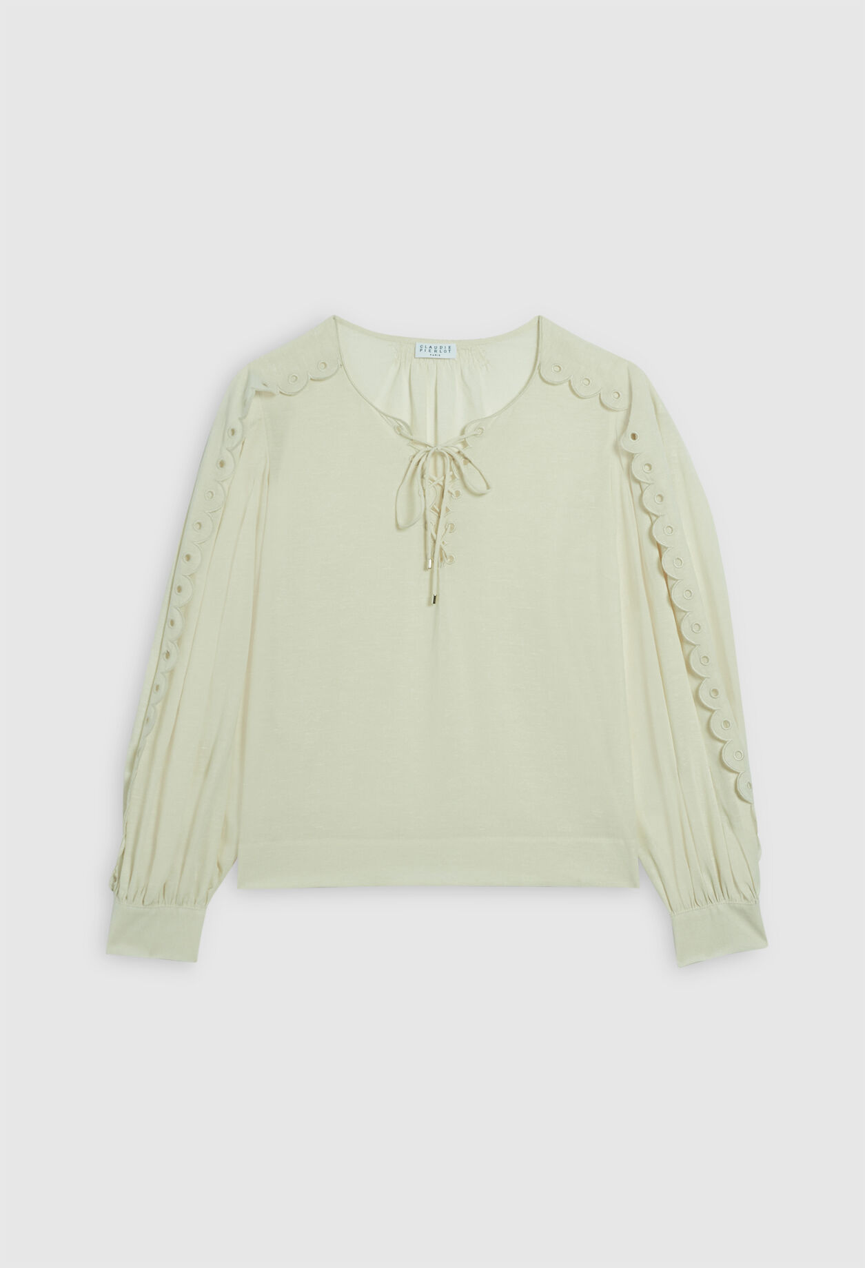 Organic cotton flared blouse Organic cotton flared blouse