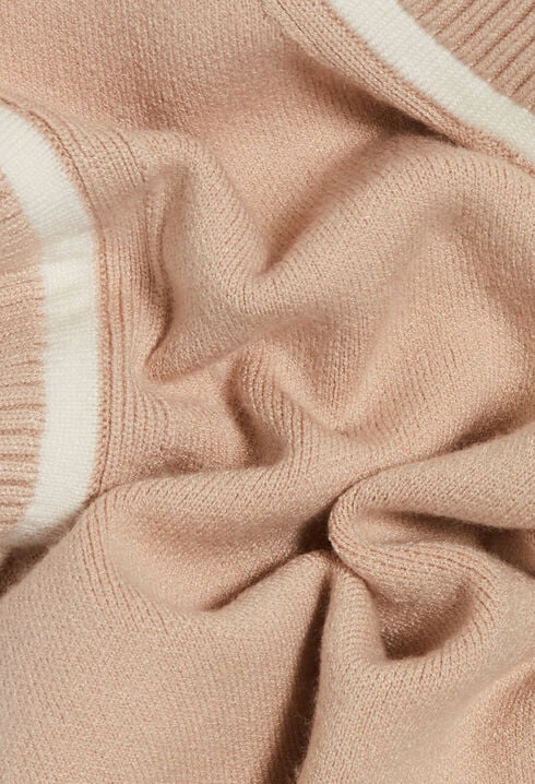 Striped knitted jumper