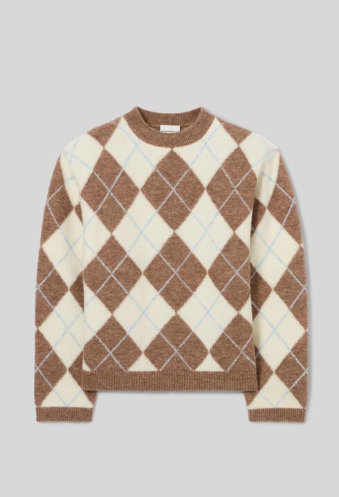 Straight multicoloured jumper
