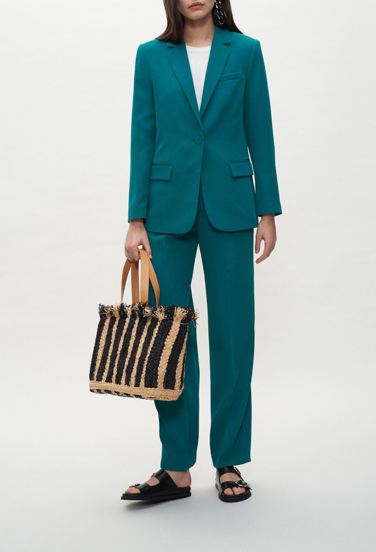 Tailored jacket with pockets Tailored jacket with pockets