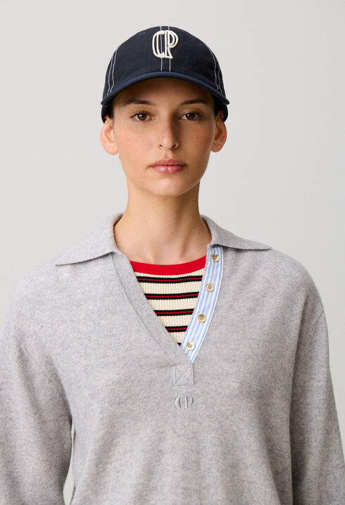 Wool Polo Jumper