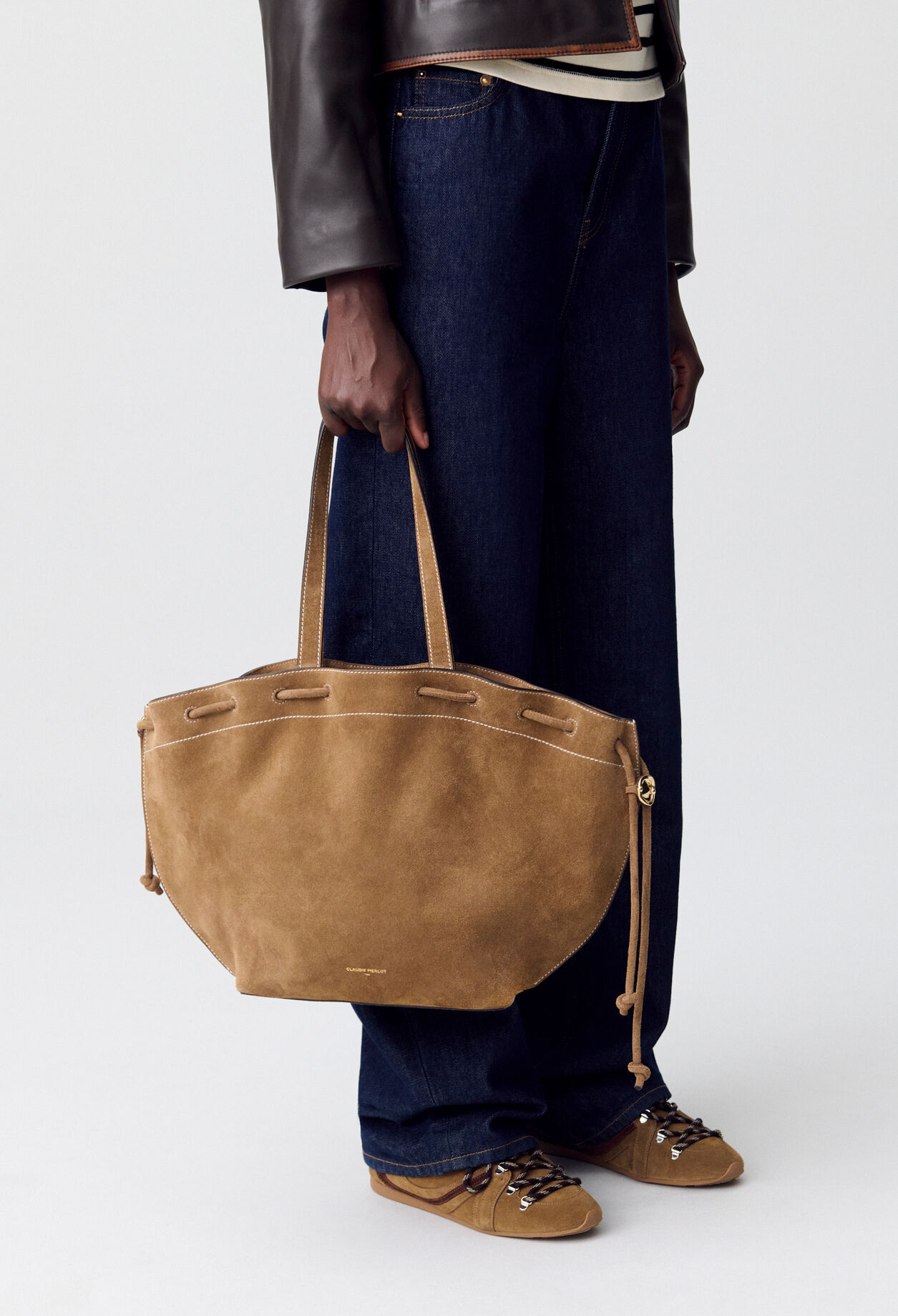 Alban suede leather bag Alban suede leather bag