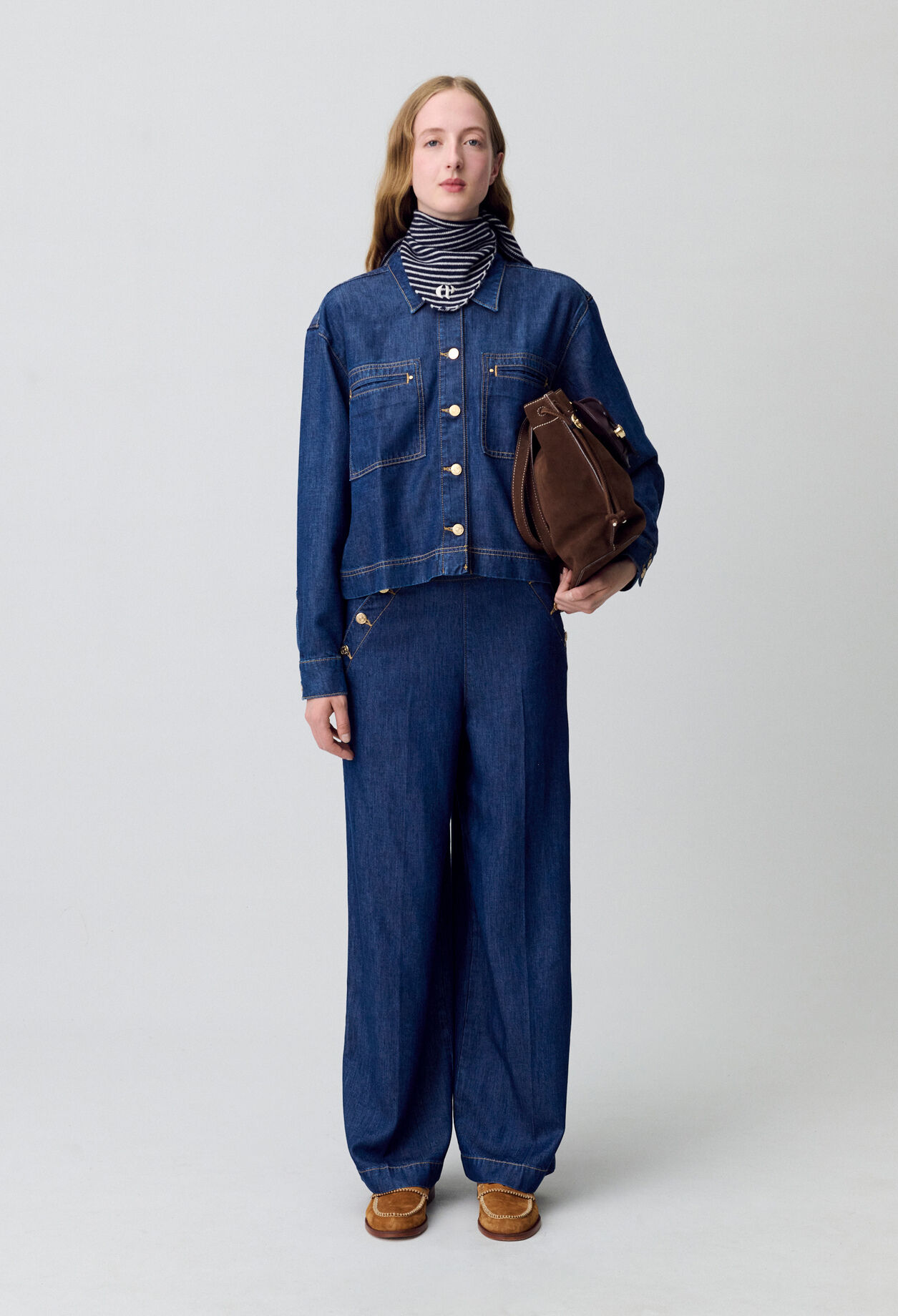 Oversized Denim Shirt Oversized Denim Shirt