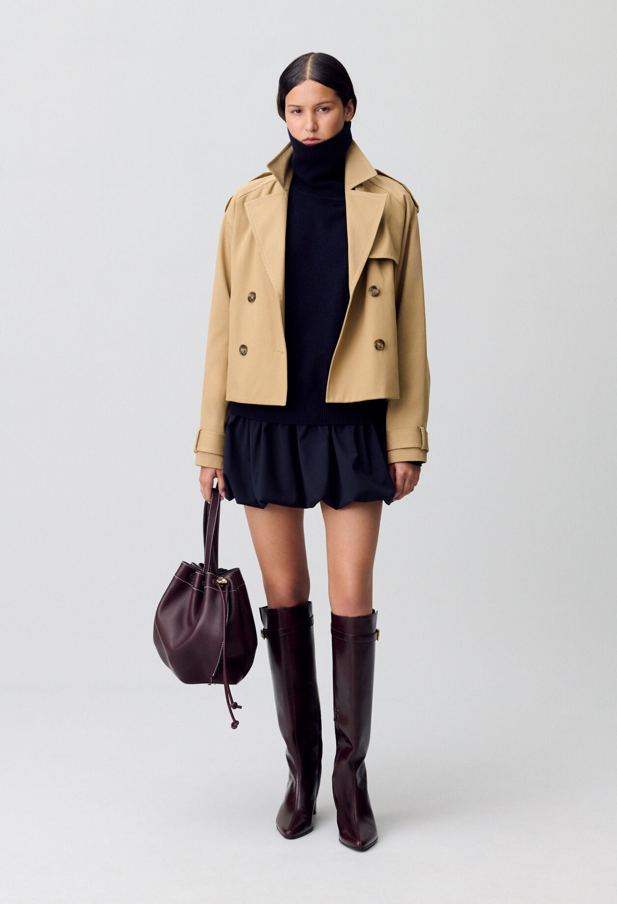 Short trench jacket Short trench jacket