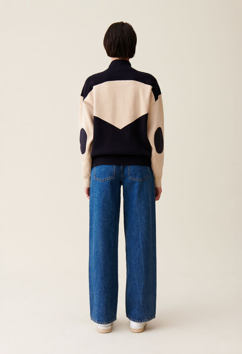 Minimum half-zip sweatshirt