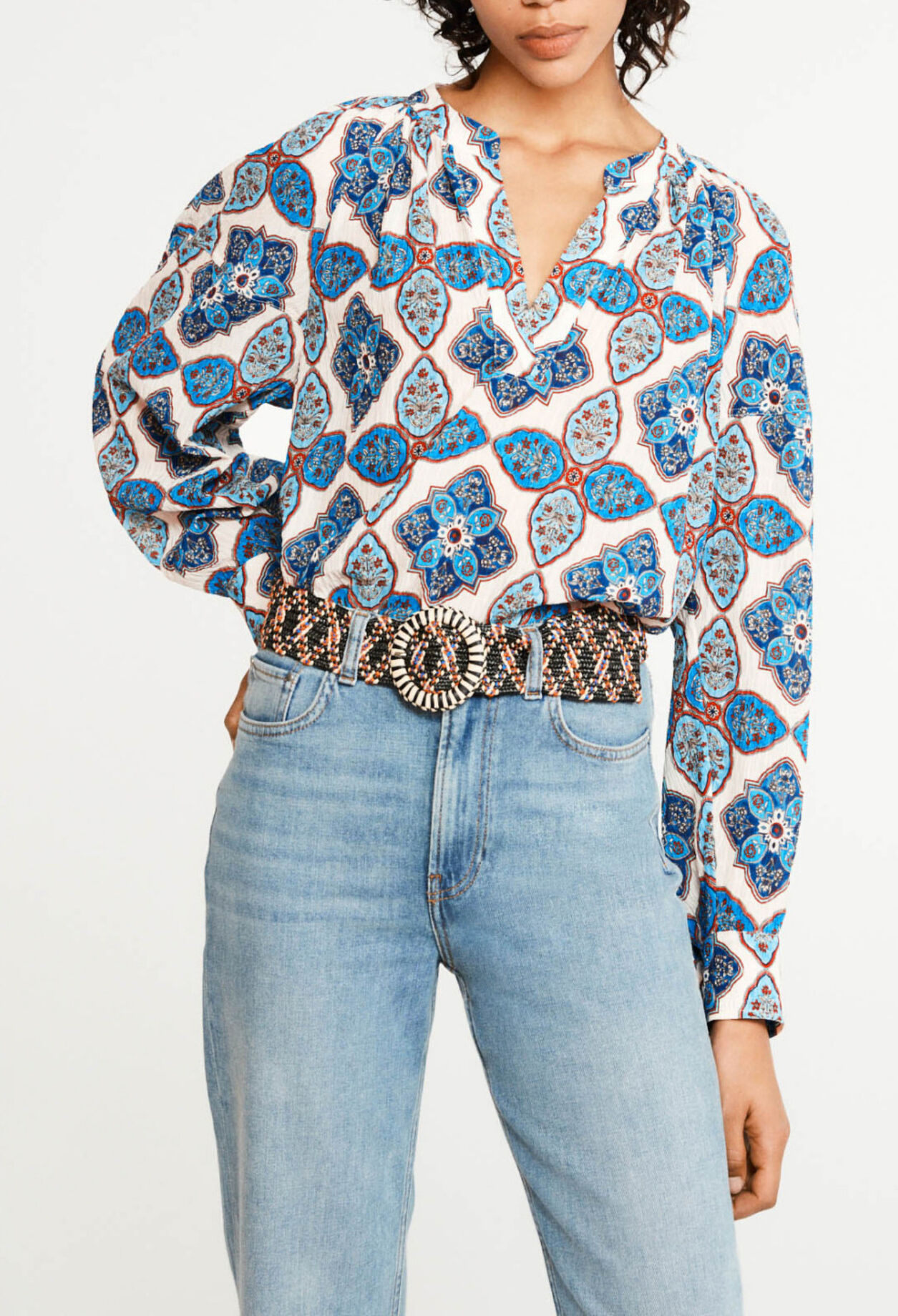 Printed blouse Printed blouse