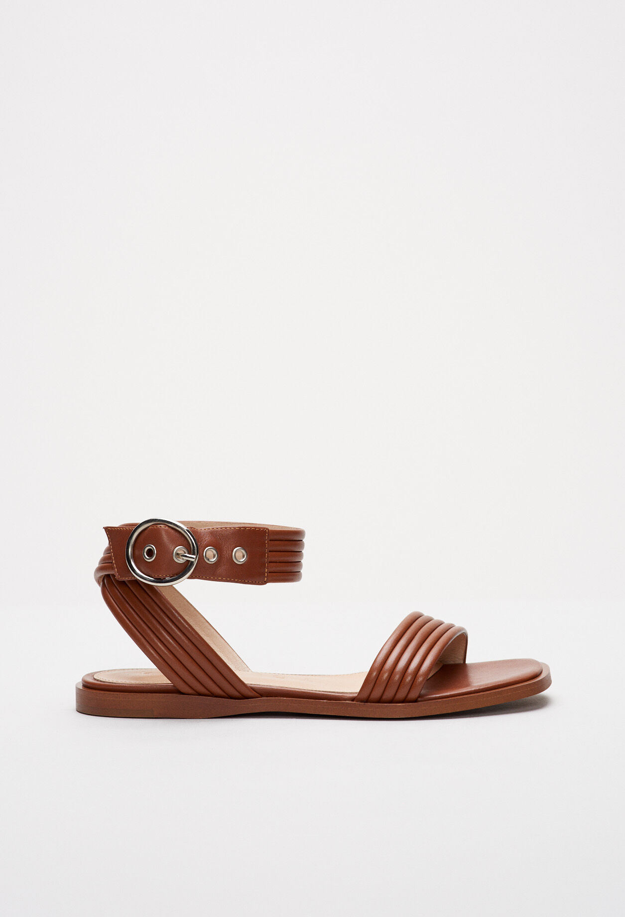 Flat strappy sandals