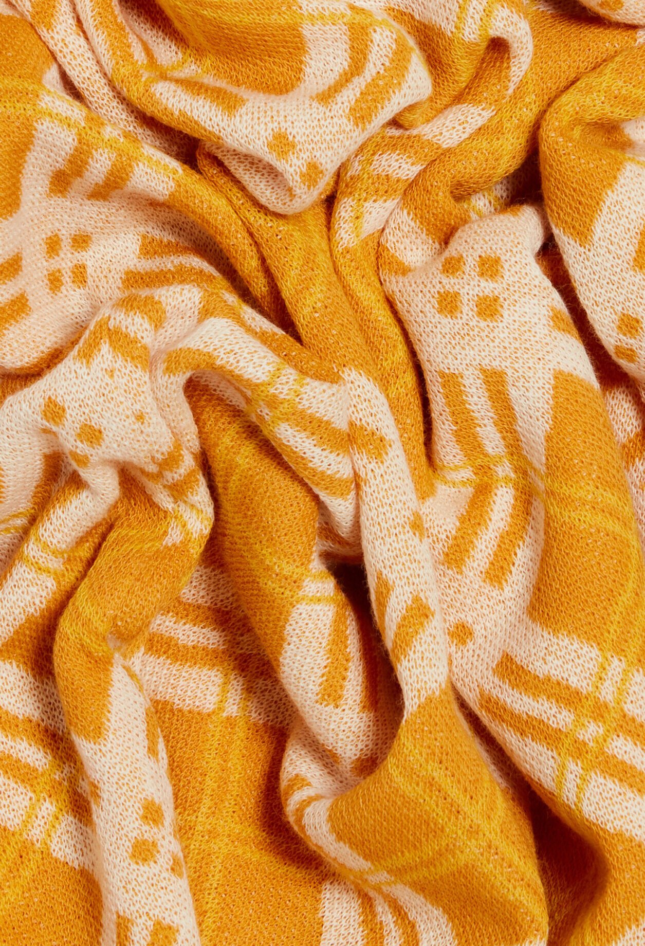 Yellow checked jumper