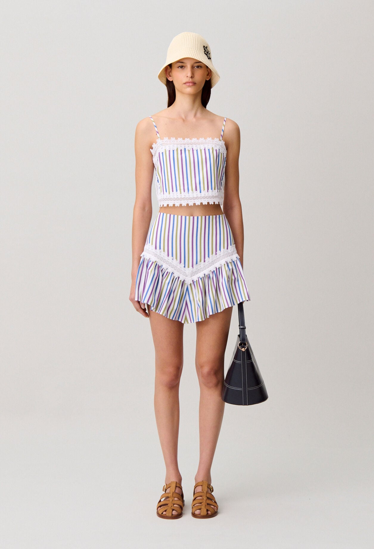 Strappy crop top