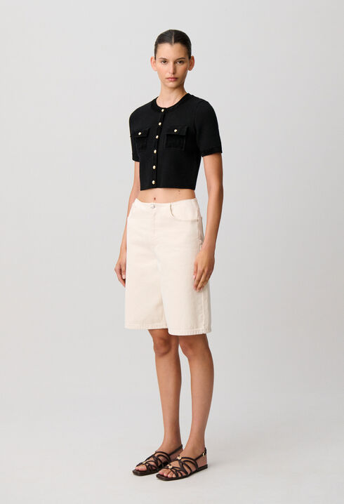 Velvet Knit Cardigan