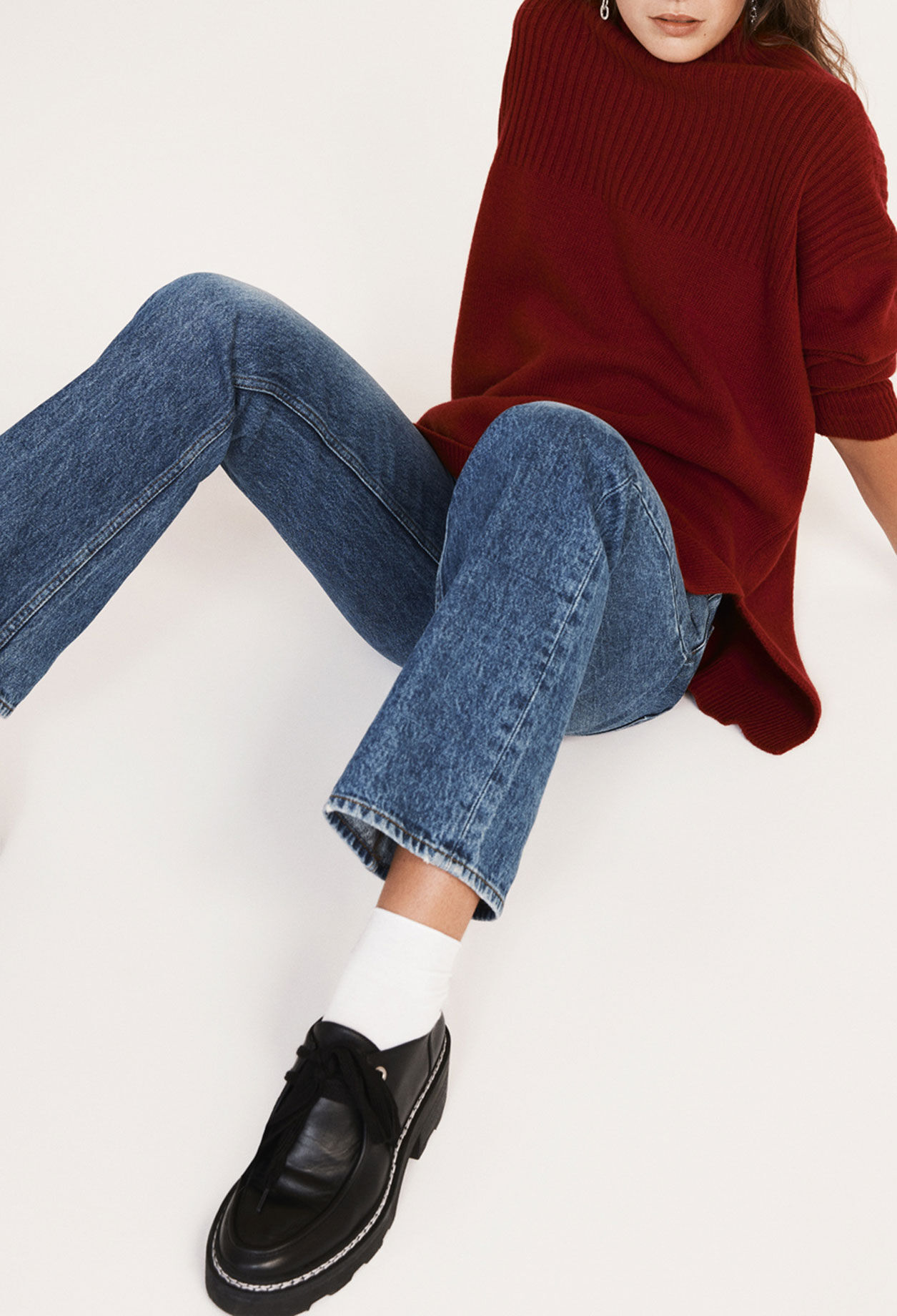 Oversized wool and cashmere pullover Oversized wool and cashmere pullover