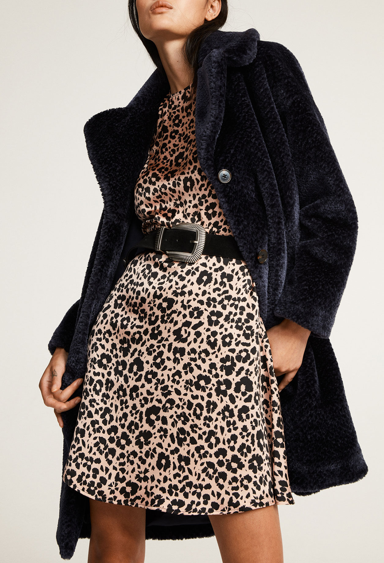 Leopard print skater dress Leopard print skater dress