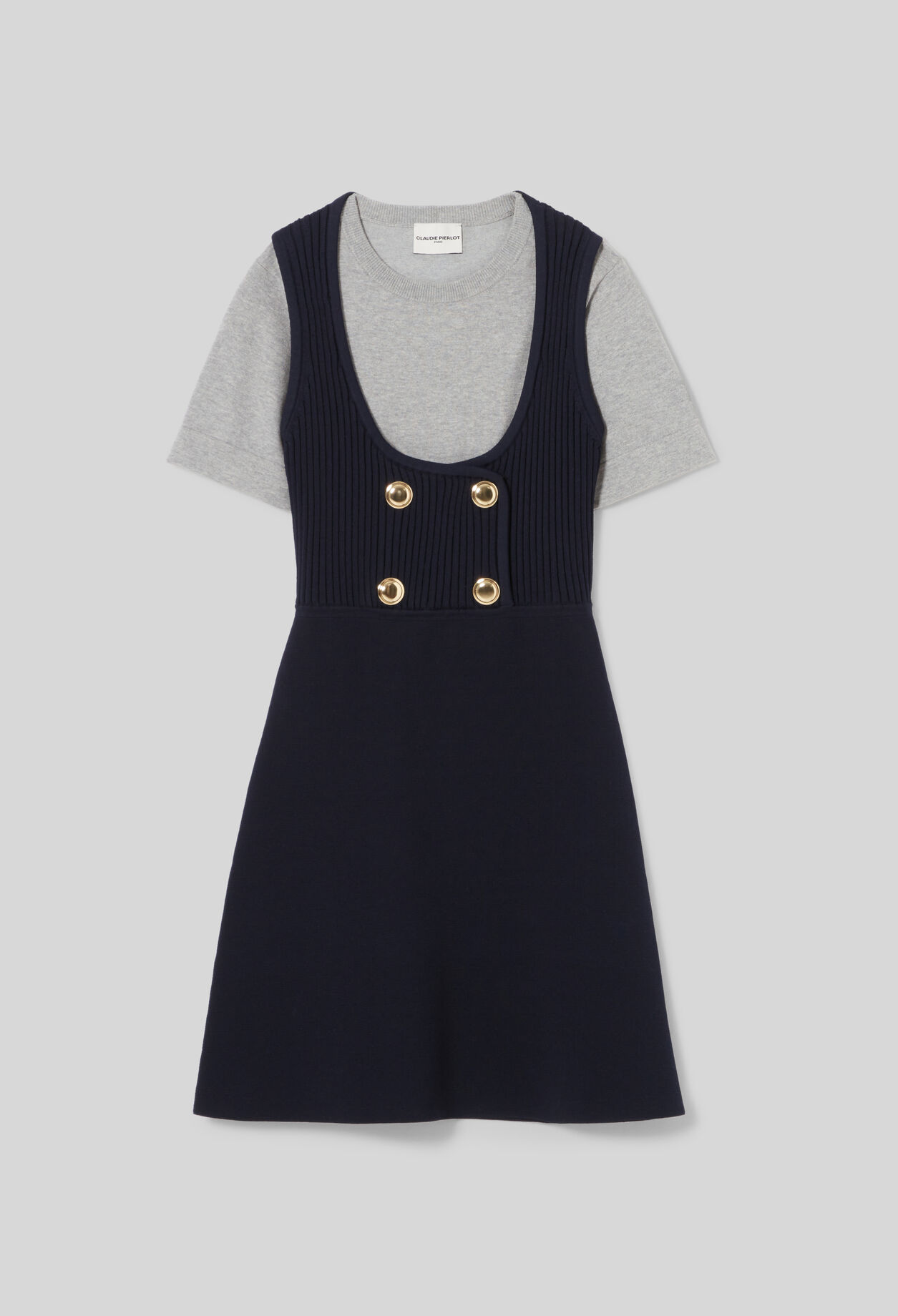 Short Knit T-Shirt Dress Short Knit T-Shirt Dress