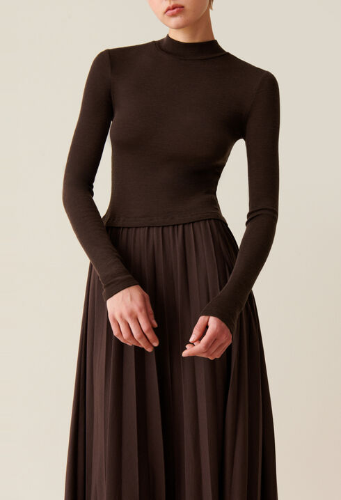 Twist Knit Dress