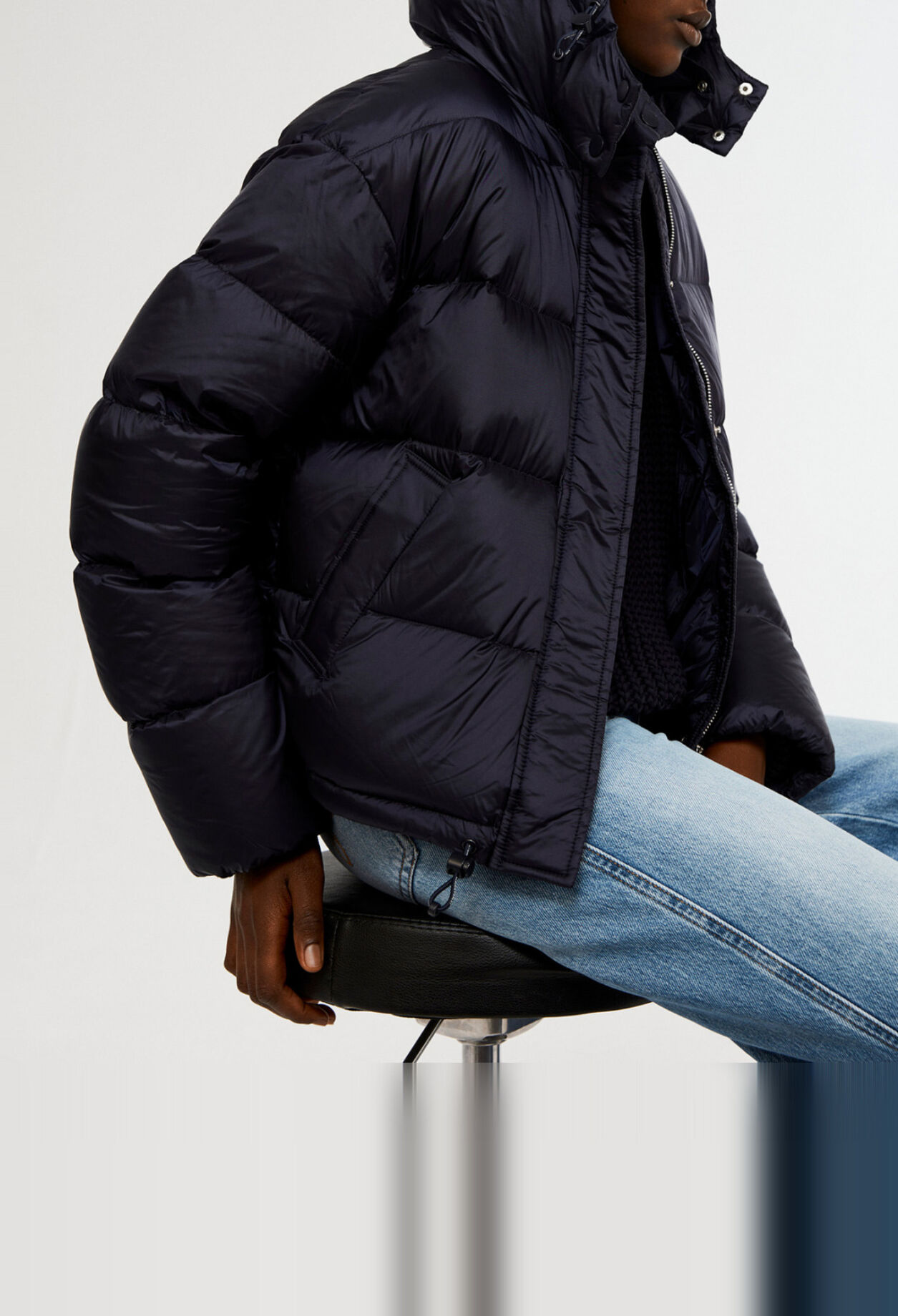 Thick down jacket made from  down Thick down jacket made from  down