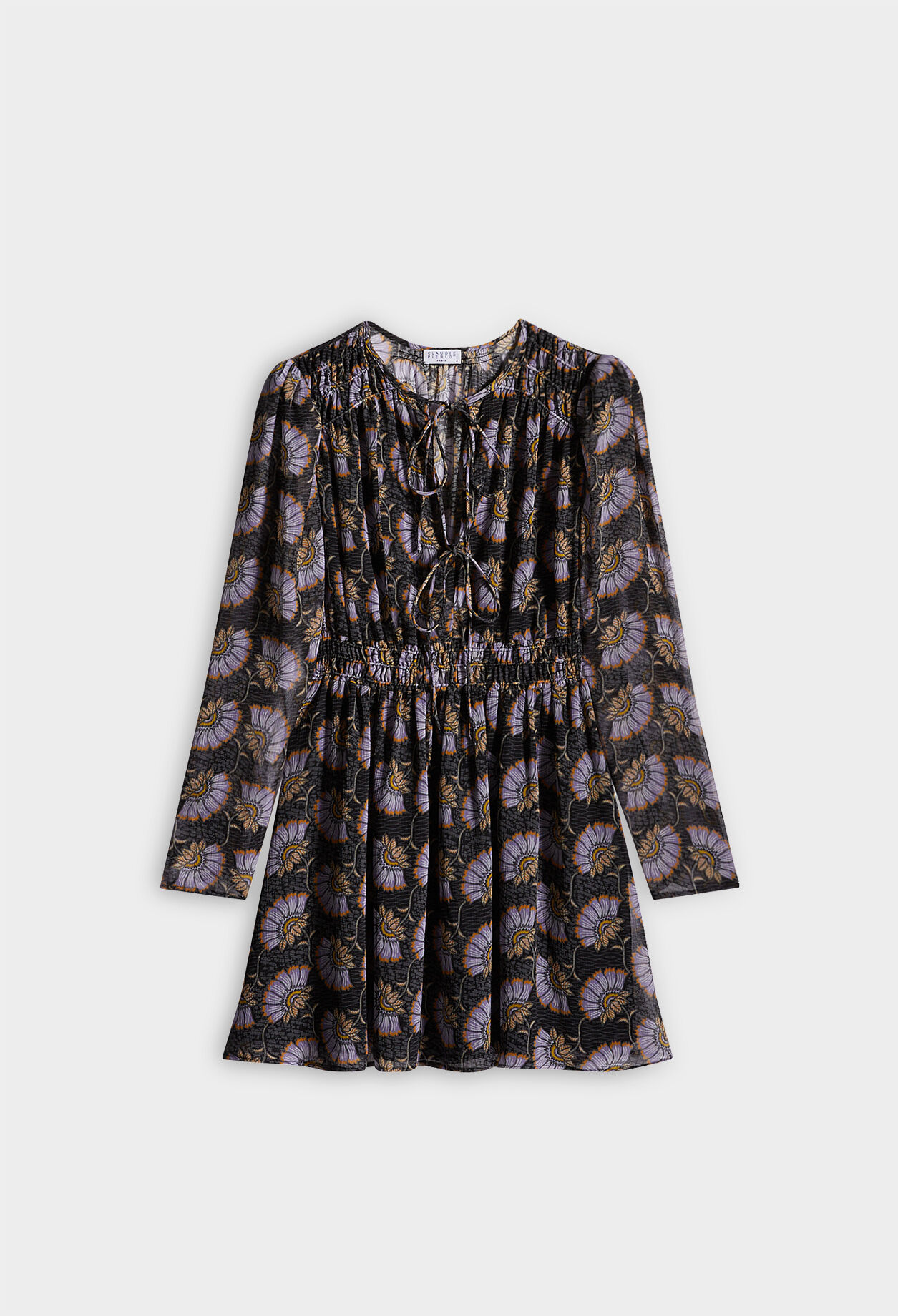 Short dress with long sleeves Short dress with long sleeves