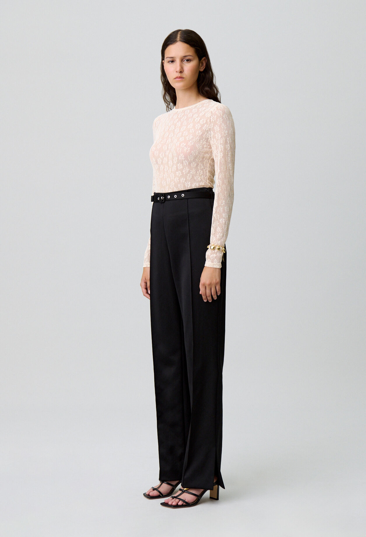 Sheer lace top Sheer lace top