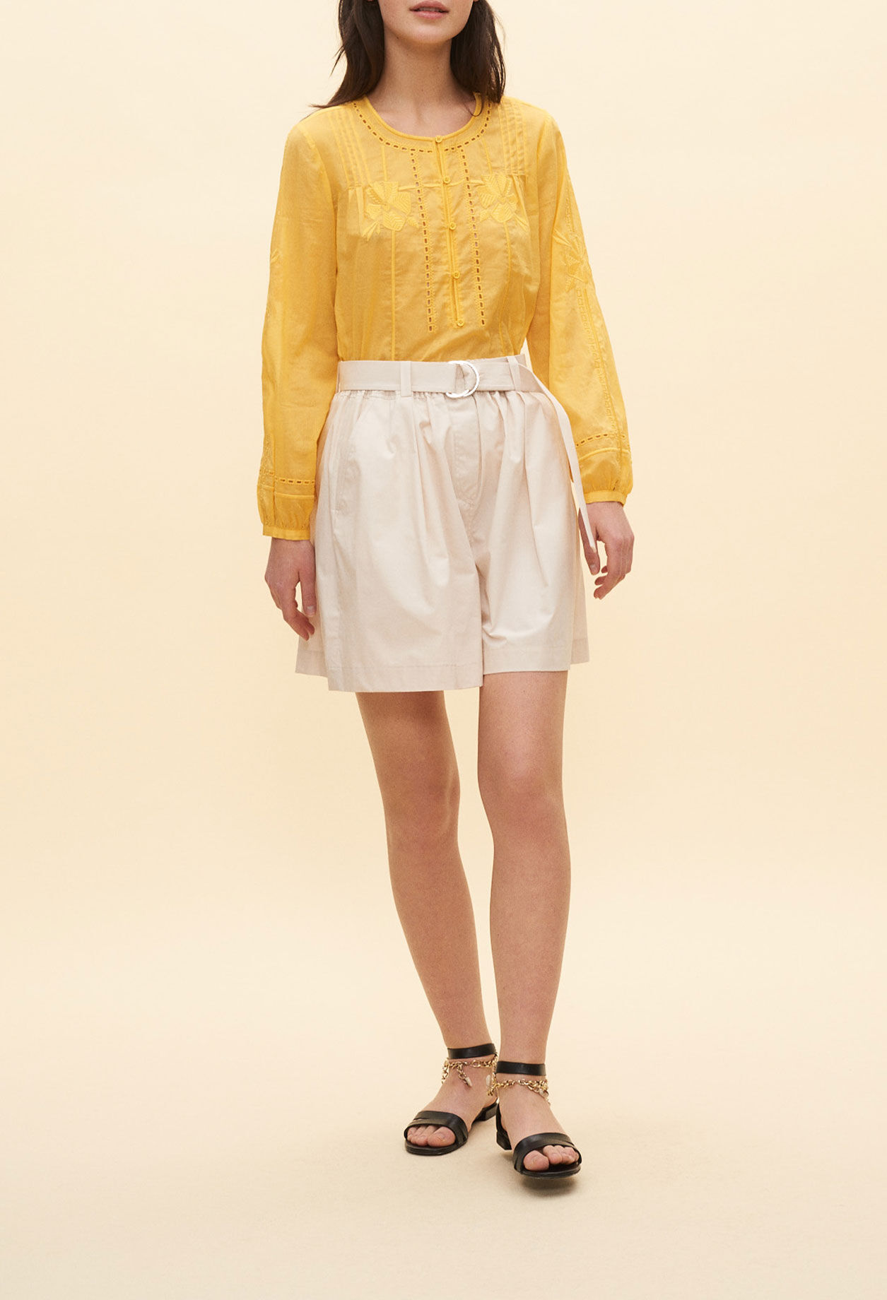 Bodice with English embroidery Bodice with English embroidery